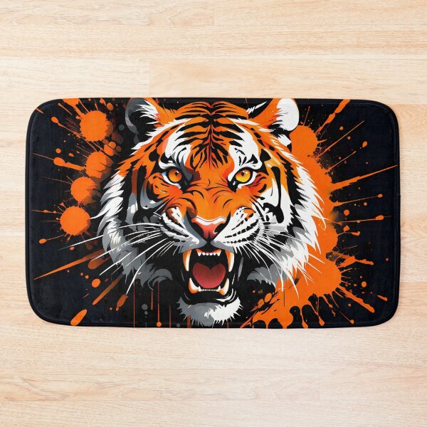 Item preview, Growling tiger designed and sold by mrhighsky.