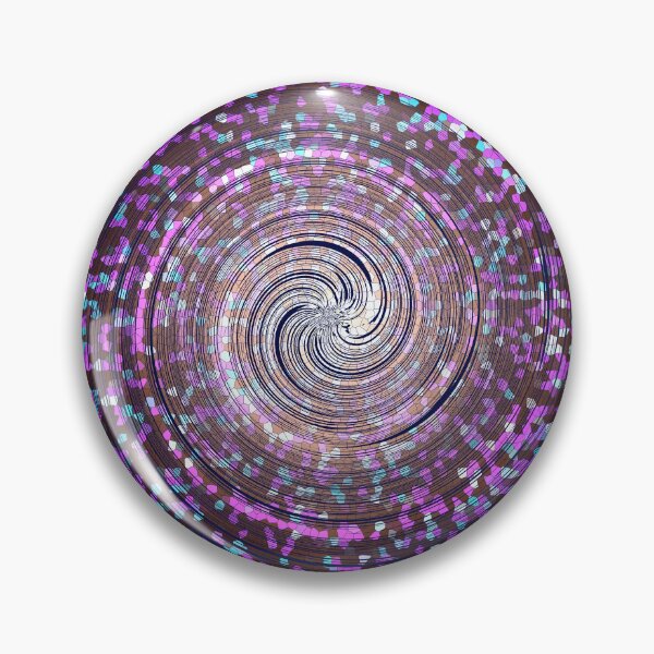 Item preview, abstract style traditional twirl mosaic fabric pattern design designed and sold by ironpalette.