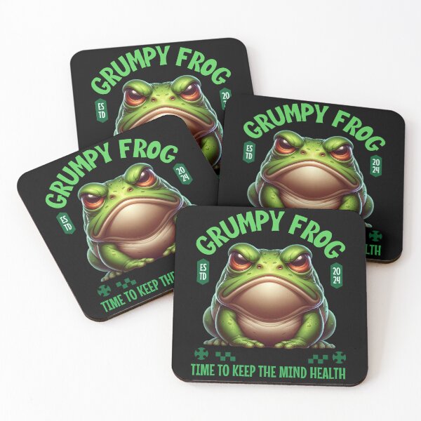 Item preview, Grumpy frog designed and sold by JansenGS.