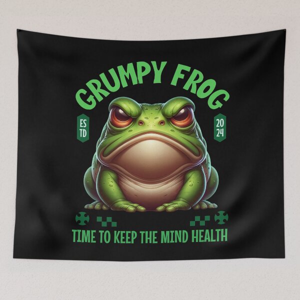 Item preview, Grumpy frog designed and sold by JansenGS.