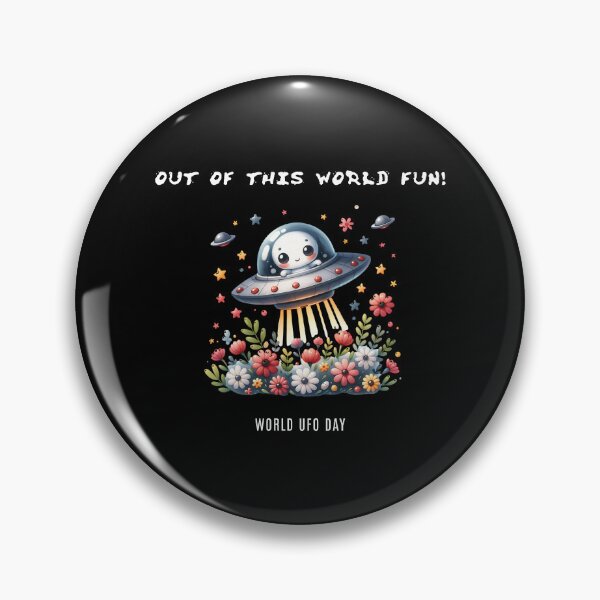 Item preview, Out of this world fun - World UFO Day designed and sold by Pflugart.