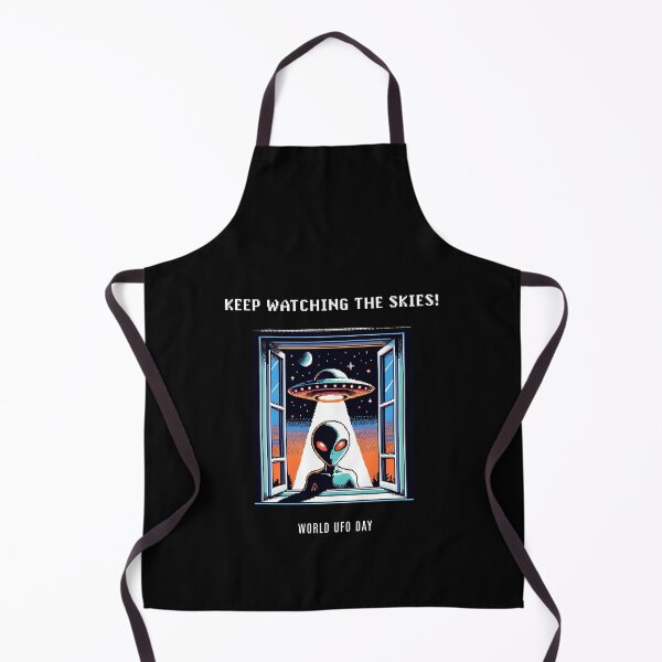 Item preview, Keep watching the skies - World UFO Day designed and sold by Pflugart.