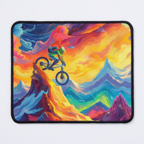 Item preview, Mountain biker - MTB designed and sold by FlowersColorful.