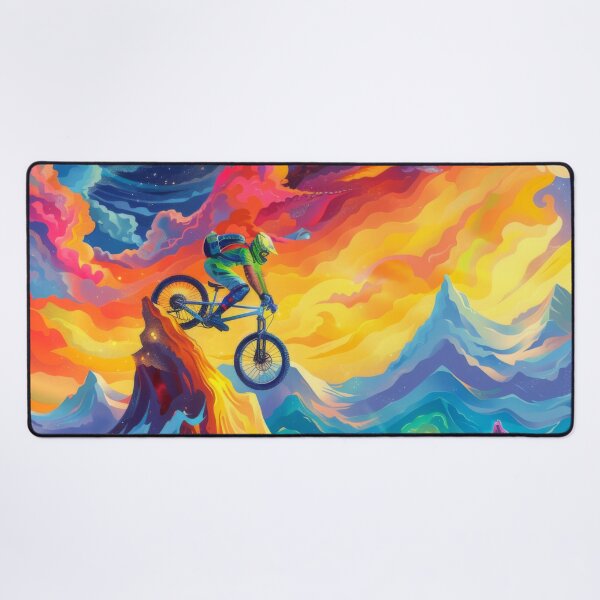 Item preview, Mountain biker - MTB designed and sold by FlowersColorful.