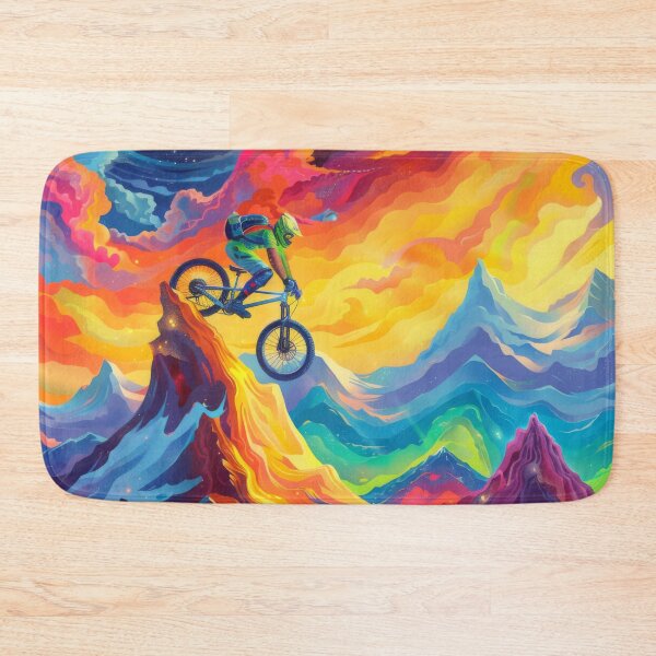 Item preview, Mountain biker - MTB designed and sold by FlowersColorful.