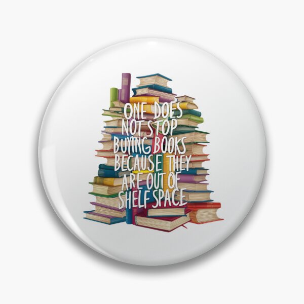 Item preview, One does not stop buying books because designed and sold by Peter Stawicki.