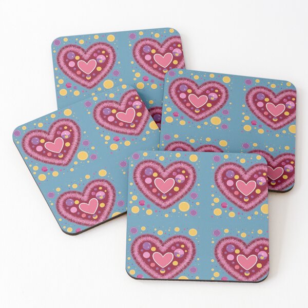 Item preview, Colorful hearts designed and sold by Ruchi73.