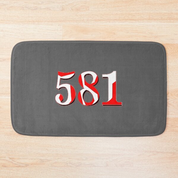 Item preview, number five hundred and eighty-one digit 581 order sequence team member age designed and sold by 4rpixs.