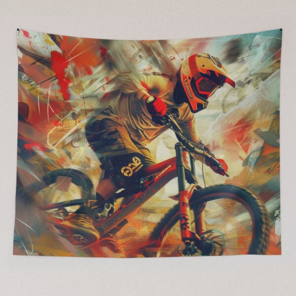 Item preview, Extreme mountain bikers - MTB designed and sold by FlowersColorful.