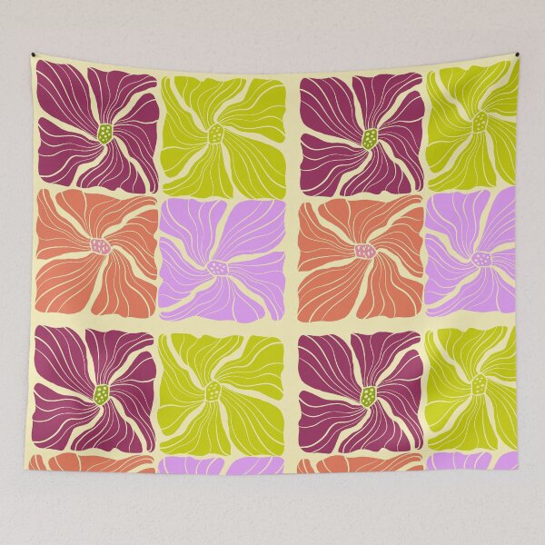 Item preview, Flower pattern designed and sold by MERLETDRAWING.