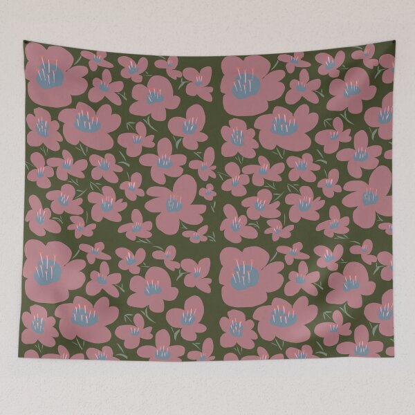Item preview, Flower pattern designed and sold by MERLETDRAWING.