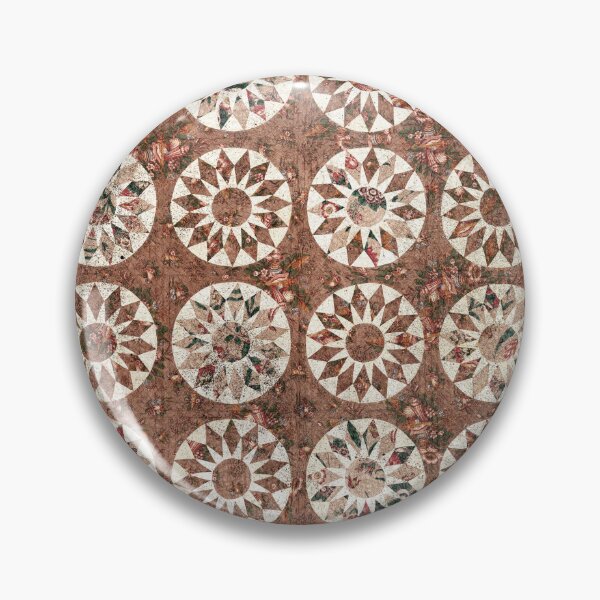 Item preview, Brown Sunburst Quilt Textile Print | Cali Boho | Bossy Cat Home designed and sold by BossyCatHome.