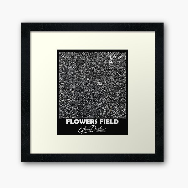 Aperçu de l'œuvre Flowers field 40 créée et vendue par olivier duchossoir.