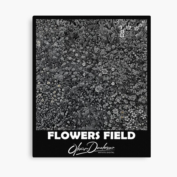 Aperçu de l'œuvre Flowers field 40 créée et vendue par olivier duchossoir.