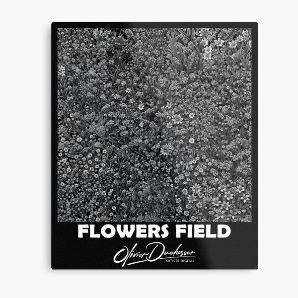 Aperçu de l'œuvre Flowers field 40 créée et vendue par olivier duchossoir.