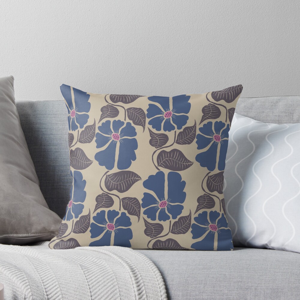 Item preview, Throw Pillow designed and sold by MERLETDRAWING.