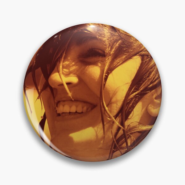 Item preview, Photograph of a fulfilled expressive woman with orange filter designed and sold by Carré Comme Orange.