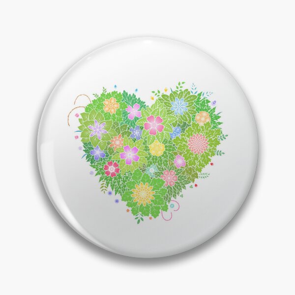Item preview, Floral "heart" WeArePrettierThanFlowers designed and sold by 366birthflower.