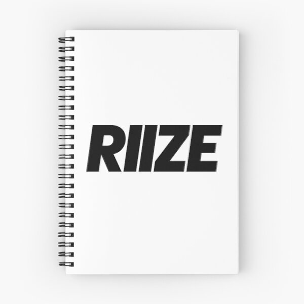 Item preview, RIIZE rise and realize kpop group logo designed and sold by Kpop-Noona.