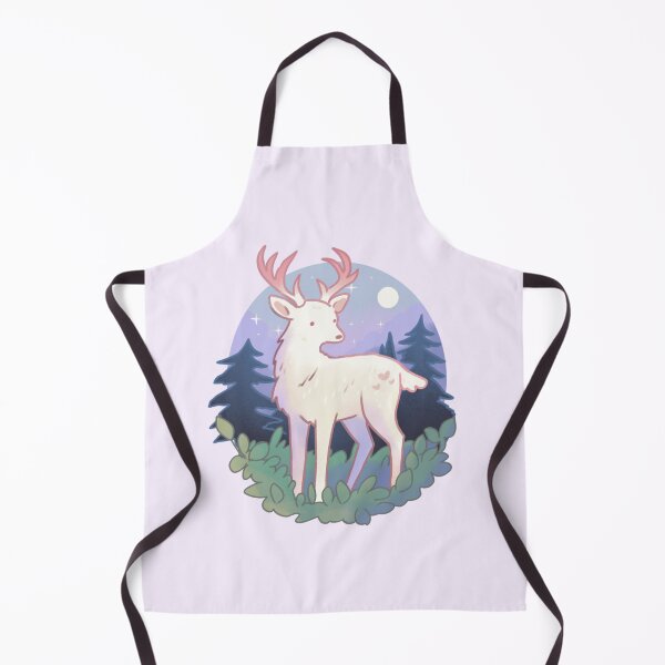 Item preview, White deer in a forest designed and sold by Artofmayara.