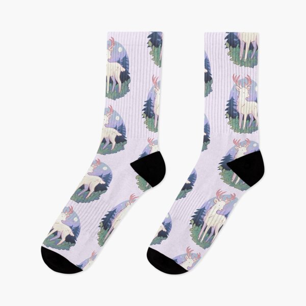 Item preview, White deer in a forest  designed and sold by Artofmayara.