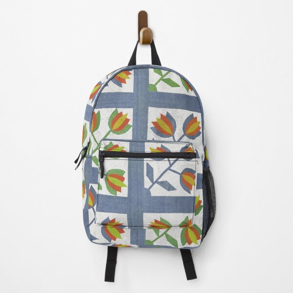 Item preview, Antique Tulip Quilt Textile Print | Cali Boho | Bossy Cat Home designed and sold by BossyCatHome.