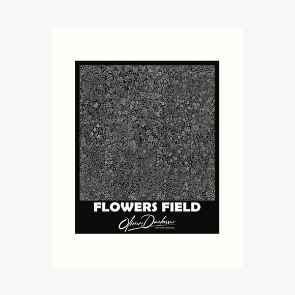 Aperçu de l'œuvre Flowers field 41 créée et vendue par olivier duchossoir.
