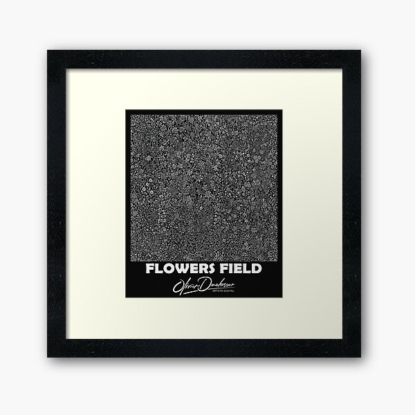 Aperçu de l'œuvre Flowers field 41 créée et vendue par olivier duchossoir.