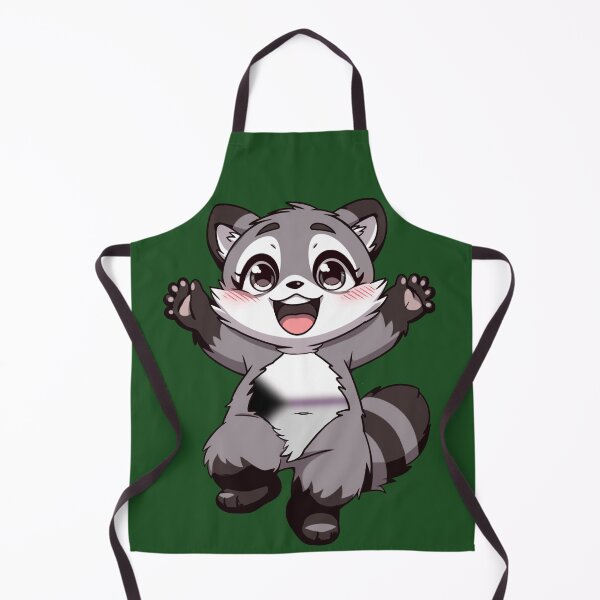 Item preview, Cute Raccoon with Demisexual Pride Flag Colored Tummy , Subtle Demi Design designed and sold by Travelslightly.