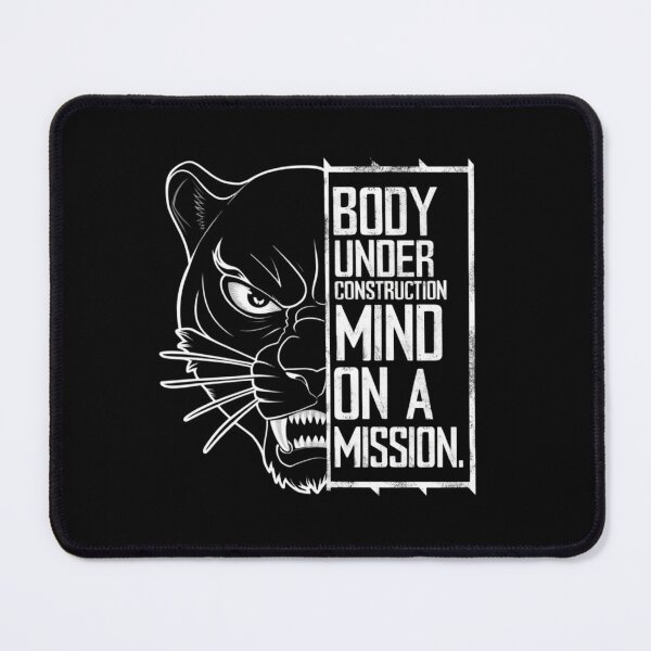Item preview, BODY UNDER CONSTRUCTION MIND ON A MISSION designed and sold by eajob.