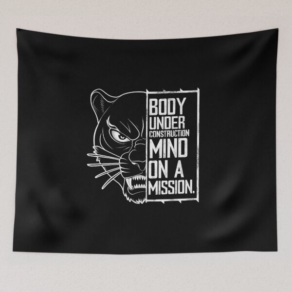 Item preview, BODY UNDER CONSTRUCTION MIND ON A MISSION designed and sold by eajob.