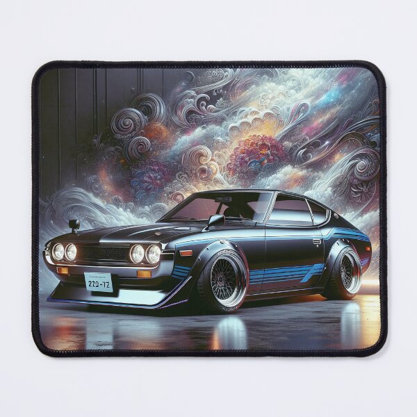 Item preview, Retro Poster Black Toyota Celica Liftback 2000 GT designed and sold by Salimgor Hangaround Music.
