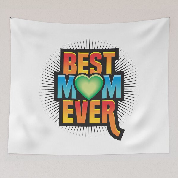 Item preview, Best Mom Ever - Mother Design designed and sold by Vector-Artist.