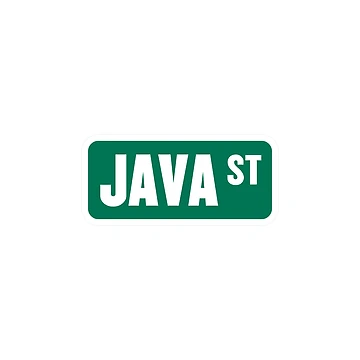 Artwork thumbnail, Java Street by PatchMerch