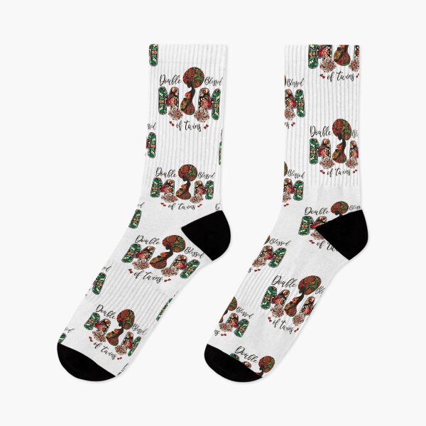 Item preview, Funny Double Blessed Mom of Twins Woman Juneteenth Mother's Day Gift designed and sold by JUSTBEELEGANT.