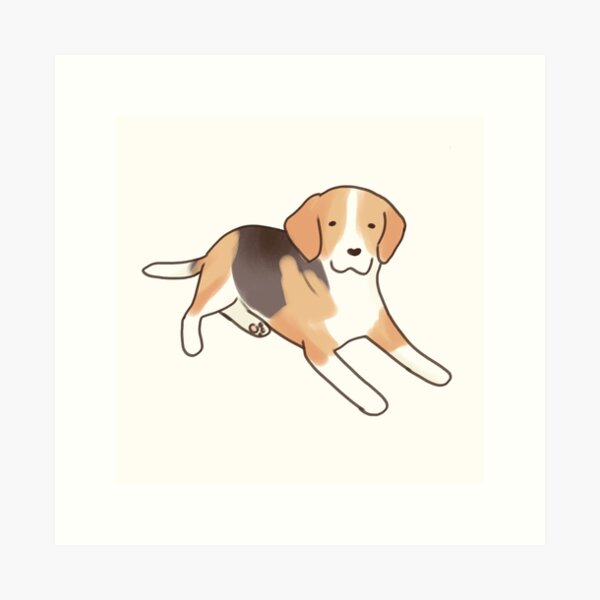 Artikelvorschau, Beagle-Hund entworfen und verkauft von Artofmayara.