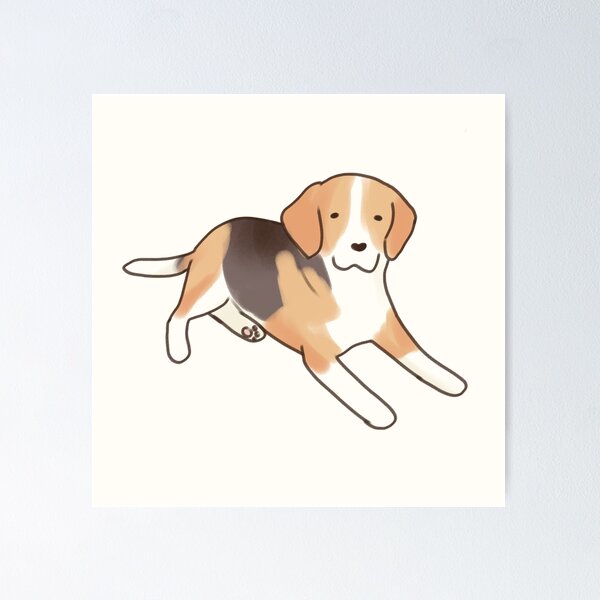 Artikelvorschau, Beagle-Hund entworfen und verkauft von Artofmayara.