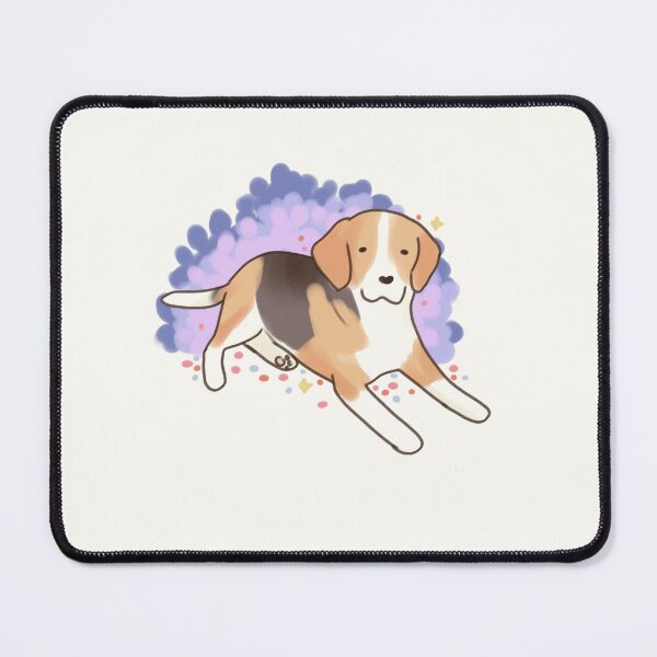 Item preview, beagle dog with plants  designed and sold by Artofmayara.