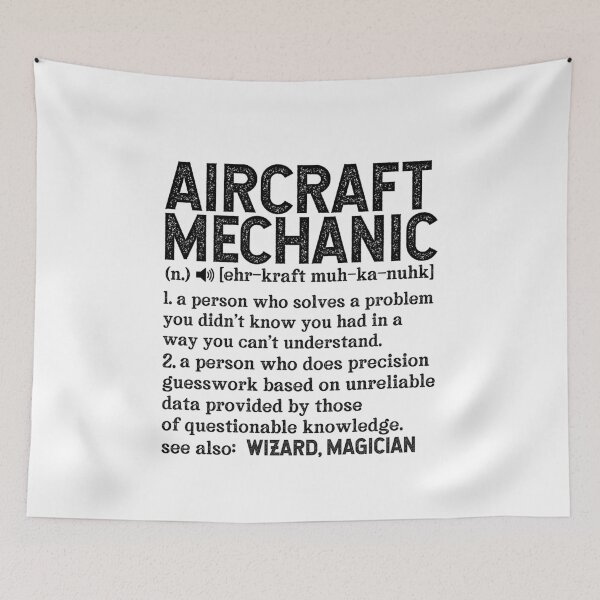 Item preview, Aircraft Mechanic Definition - Funny Aircraft Mechanic Humor designed and sold by TeesYouWant.