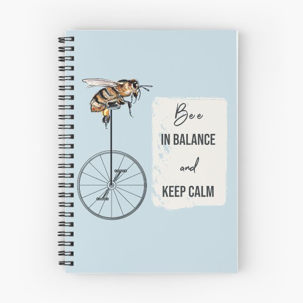 Item preview, Bee in balance, keep calm designed and sold by FleurDesign.