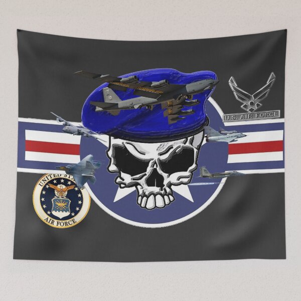 Item preview,  PREMIUM UNITED STATES AIR FORCE BERETS designed and sold by THE AMERICAN TEEVANGELIST.
