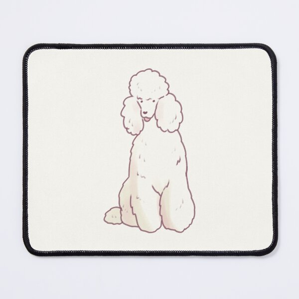 Item preview, White poodle  designed and sold by Artofmayara.