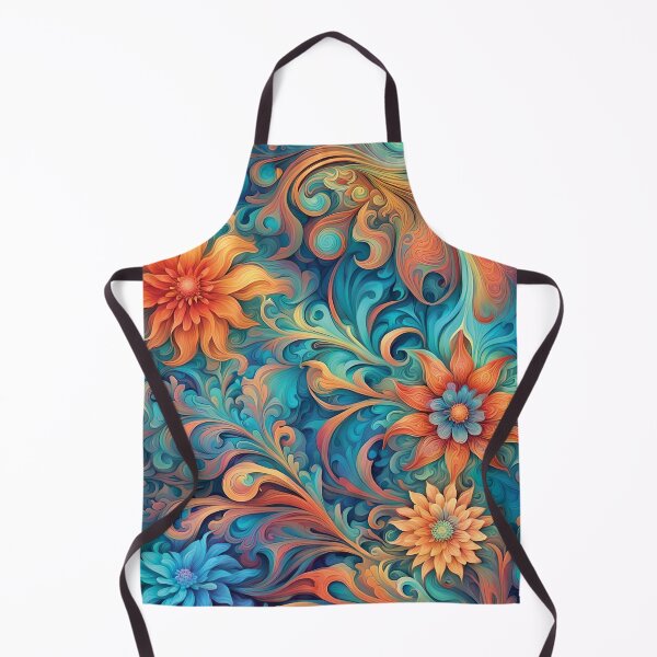 Item preview, Psychedelic Sun & Moon Flowers designed and sold by Mayastar Designs.