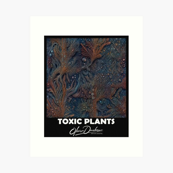 Aperçu de l'œuvre Toxic plant 62 créée et vendue par olivier duchossoir.