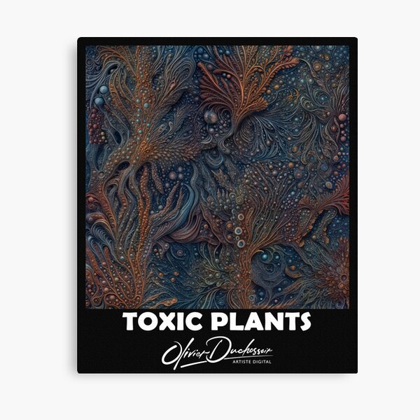 Aperçu de l'œuvre Toxic plant 62 créée et vendue par olivier duchossoir.