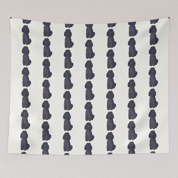 Item preview, Black poodle dog designed and sold by Artofmayara.