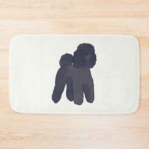 Item preview, Cute Black poodle dog designed and sold by Artofmayara.