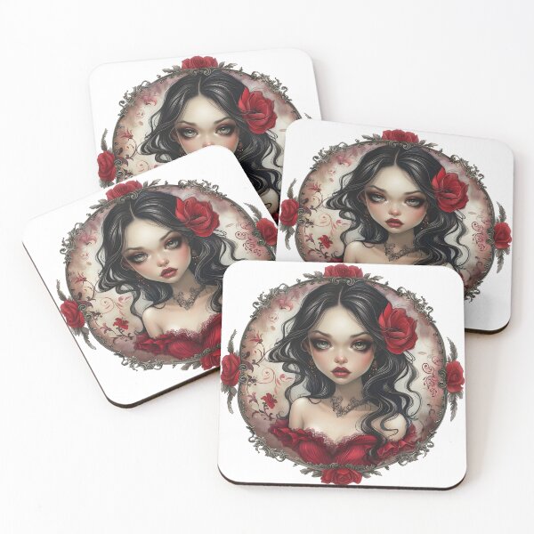 Item preview, Lady in red designed and sold by CapybaraCompany.