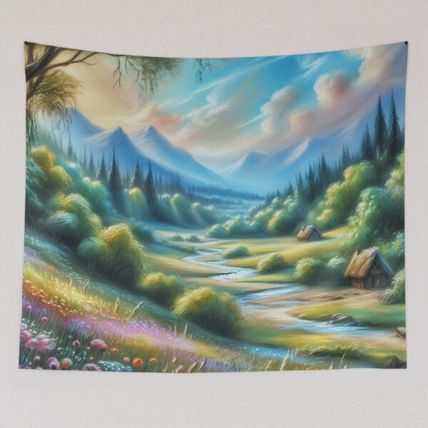 Item preview, Enchanted Meadow Dreams designed and sold by Jolly-Drawings.