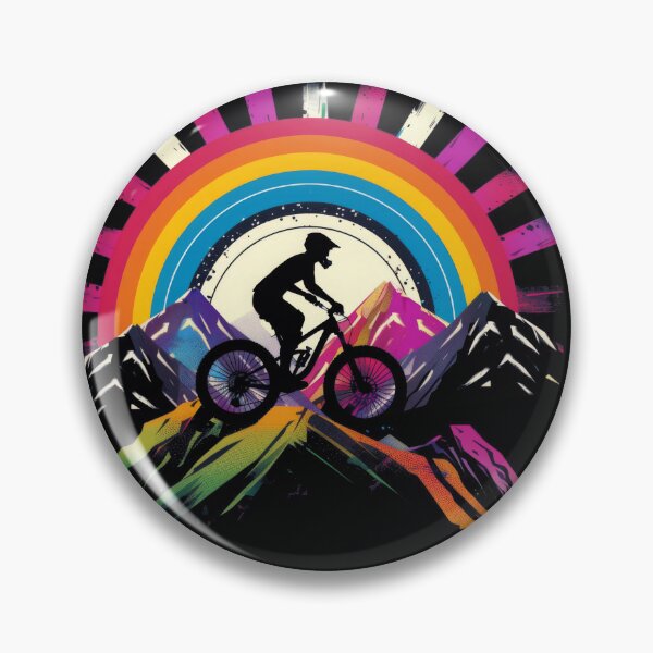 Item preview, mountain bikers - MTB designed and sold by FlowersColorful.